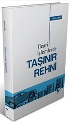 Ticari İşlemlerde Taşınır Rehni - Adalet Yayınevi