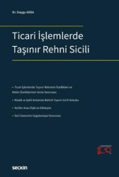 Ticari İşlemlerde Taşınır Rehni Sicili - Seçkin Yayıncılık