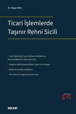 Ticari İşlemlerde Taşınır Rehni Sicili - 1