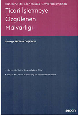 Ticari İşletmeye Özgülenen Malvarlığı - 1