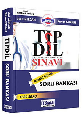 İrem Yayıncılık Tıp Dil Sınavı Soru Bankası - 1