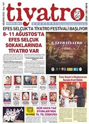Tiyatro Gazetesi Ağustos 2023 - Tiyatro Gazetesi