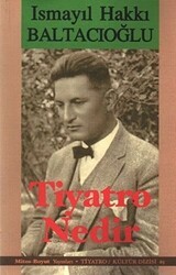 Tiyatro Nedir - Mitos Boyut Yayınları