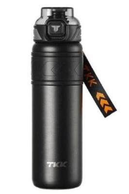 Tkk T2025 900 Ml Çelik Termos - Siyah - 1