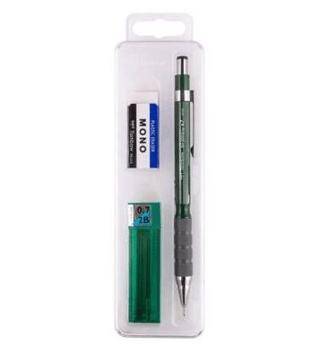 Tombow Grip 0.7 mm Plastik Kutulu Set Koyu Yeşil - 1