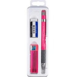 Tombow Grip 0.7 mm Plastik Kutulu Set Neon Pembe - Tombow