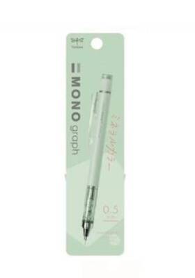 Tombow MONO Graph Mineral Mekanik Kurşun Kalem 0.5mm Blisterli Fıstık Yeşili - 1