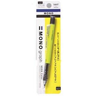 Tombow Mono Graph Neon Versatil Uçlu Kalem 0.5Mm Blisterli 1Adneon Sarı - 1