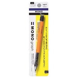 Tombow Mono Graph Neon Versatil Uçlu Kalem 0.5Mm Blisterli 1Adneon Turuncu - Tombow