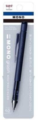 Tombow MONO Graph Neutral Mekanik Kurşun Kalem 0,5mm Blisterli Mat Lacivert - 1
