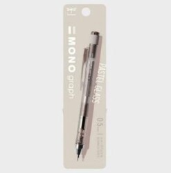 Tombow Mono Graph Pastel Glass Kalem 0,5 mm Blister - Tombow