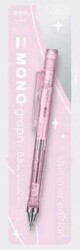 Tombow MONO graph Shimmer Mekanik Kurşun Kalem 0,5 mm Blisterli Pembe - Tombow