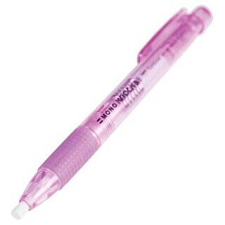 Tombow Mono Knock Kalem Silgi Şeffaf Pembe - 1