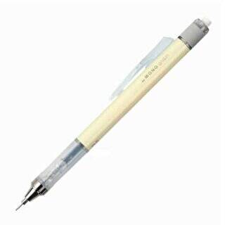 Tombow Monograph Pastel Mekanik Kurşun Kalem 0.5 Mm Blisterli Krem Sarı - 1