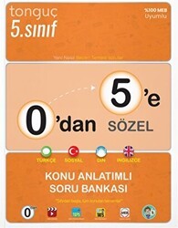 0`dan 5`e Sözel Konu Anlatımlı Soru Bankası - Tonguç Akademi