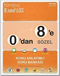 0`dan 8`e Sözel Konu Anlatımlı Soru Bankası - Tonguç Akademi