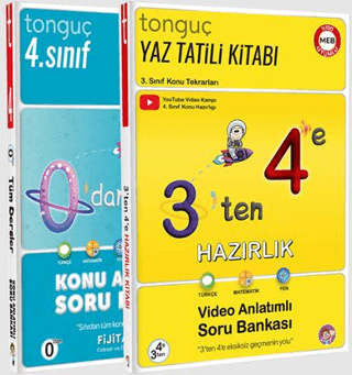 Tonguç Akademi 3`ten 4`e Hazırlık Seti - 1