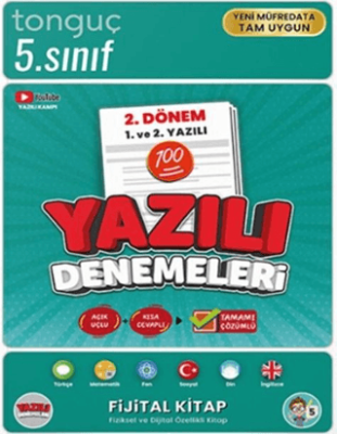 Tonguç Akademi 5. Sınıf Yazılı Denemeleri 2. Dönem 1 ve 2. Yazılı - 1