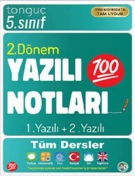 Tonguç Akademi 5. Sınıf Yazılı Notları 2. Dönem 1 ve 2. Yazılı - 1