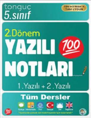 Tonguç Akademi 5. Sınıf Yazılı Notları 2. Dönem 1 ve 2. Yazılı - 1