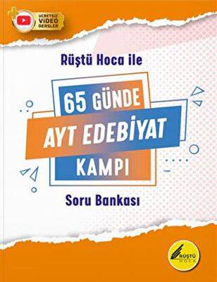 Rüştü Hoca 65 Günde AYT Edebiyat Kamp Kitabı - 1