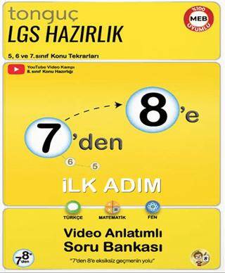 Tonguç Akademi 7`den 8`e LGS Hazırlık İlk Adım - 1