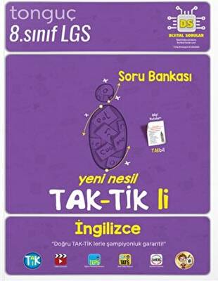 Tonguç Akademi 8. Sınıf İngilizce Taktikli Soru Bankası - 1