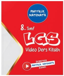 Partikül Yayınları 8. Sınıf Partikül Matematik Video Ders Kitabı - Partikül Yayınları