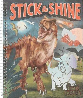 Top Model Dino Boyanabilir Stickerlı Tasarım Defter - 1