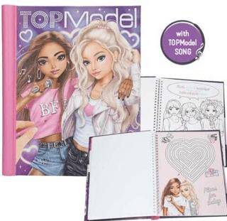 Top Model Işıklı&Sesli Boyama Kitabı - 1