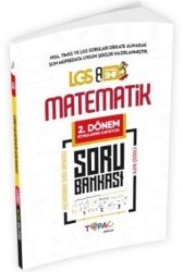 Topaç Yayınları 2025 8. Sınıf LGS Matematik 2. Dönem Soru Bankası - Topaç Yayınları