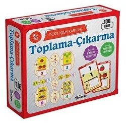 Toplama Çıkarma 6 Yaş Dört İşlem Kartlar - Teleskop Popüler Bilim