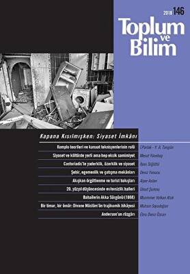 Toplum ve Bilim Dergisi Sayı: 146 Aralık 2018 - 1