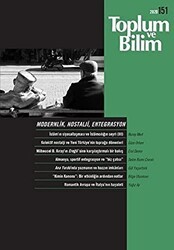 Toplum ve Bilim Dergisi Sayı: 151 - 1