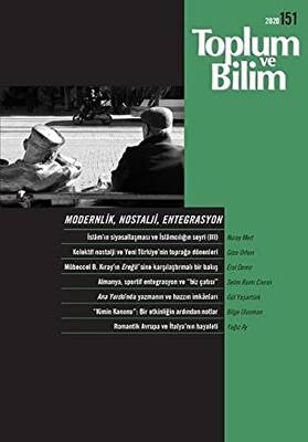 Toplum ve Bilim Dergisi Sayı: 151 - 1