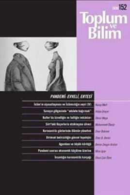 Toplum ve Bilim Dergisi Sayı: 152 - 1