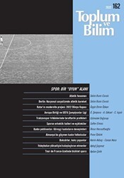 Toplum ve Bilim Dergisi Sayı: 162 - İletişim Yayınevi