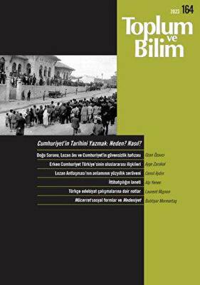 Toplum ve Bilim Dergisi Sayı: 164 - 1