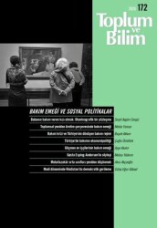 Toplum ve Bilim Dergisi Sayı: 172 - İletişim Yayınevi