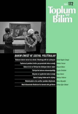 Toplum ve Bilim Dergisi Sayı: 172 - 1