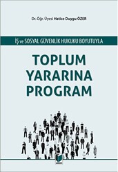 Toplum Yararına Program - Adalet Yayınevi
