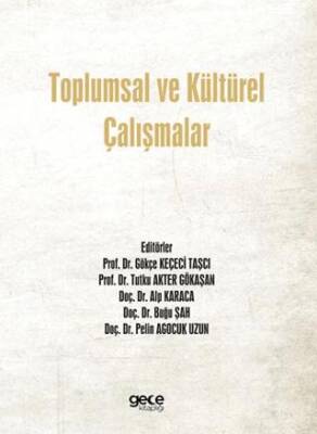 Toplumsal ve Kültürel Çalışmalar - 1