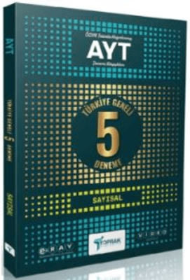 Toprak Yayıncılık AYT 5 li Sayısal Paket Deneme - 1