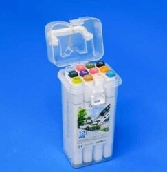 Touch Marker 12Li Çift Uçlu Marker Kalem Seti - Touch Marker