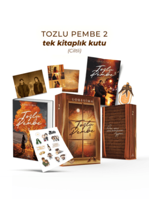 Tozlu Pembe 2 - Tek Kitaplık Kutu - 1