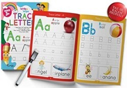 Trace Letters Write and Wipe Activity - MK Publications