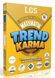 Trend Karma LGS Matematik 7 Yayın 14 Deneme Çözümlü - Trend Karma Yayınları