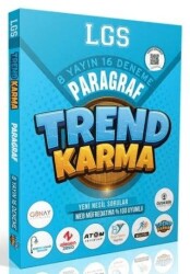 Trend Karma LGS Paragraf 8 Yayın 16 Deneme Çözümlü - Trend Karma Yayınları