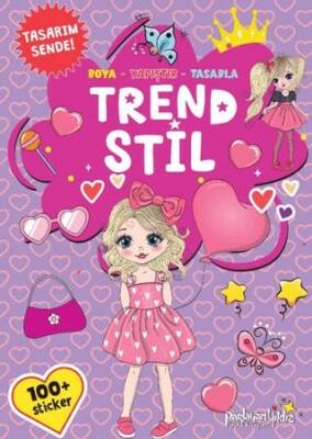 Trend Stil Boya-Yapıştır-Tasarla - 1