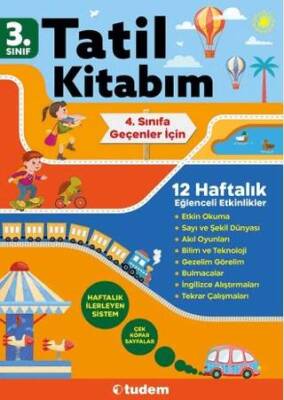 Tudem Yayınları - Bayilik 3. Sınıf Tatil Kitabım - 1